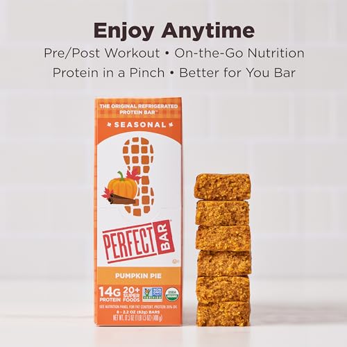 Pumpkin Pie Peanut Butter Protein Bars
