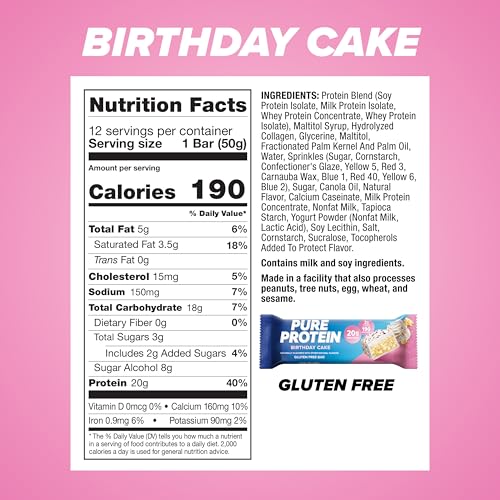 Low-Sugar High-Protein Bar Variety