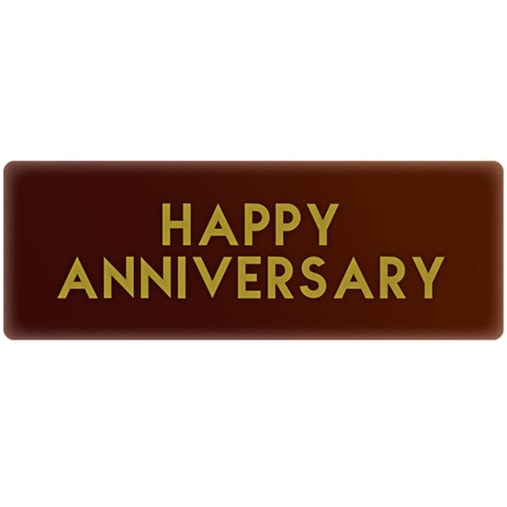 61% Dark Chocolate Anniversary Decorations