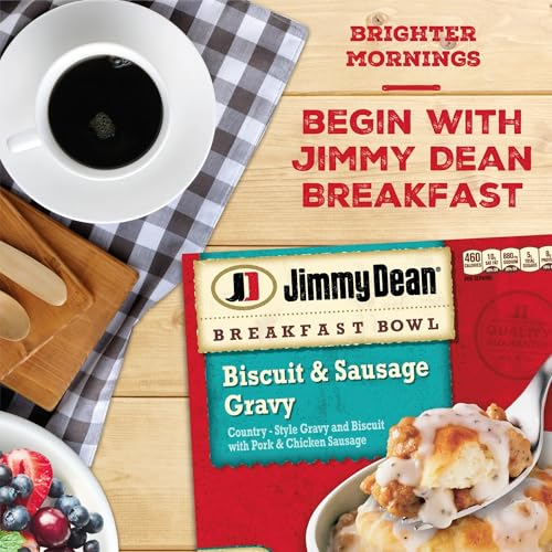 Frozen Biscuit and Sausage Gravy Bowls