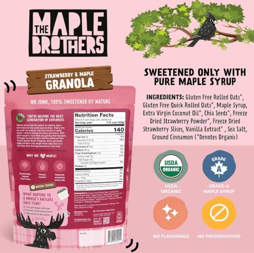 Organic Strawberry Maple Granola