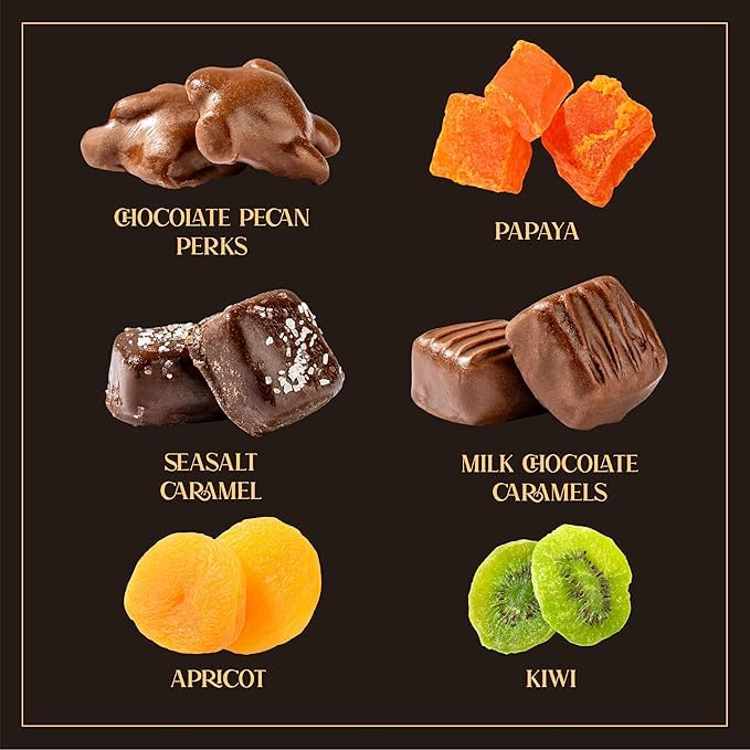 Dried Fruit and Chocolate Gift Box