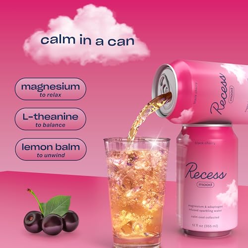 Magnesium and Adaptogen Sparkling Drinks