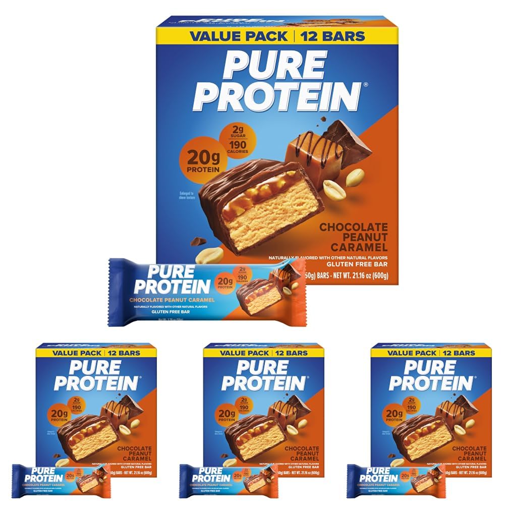 Low-Sugar High-Protein Bar Variety