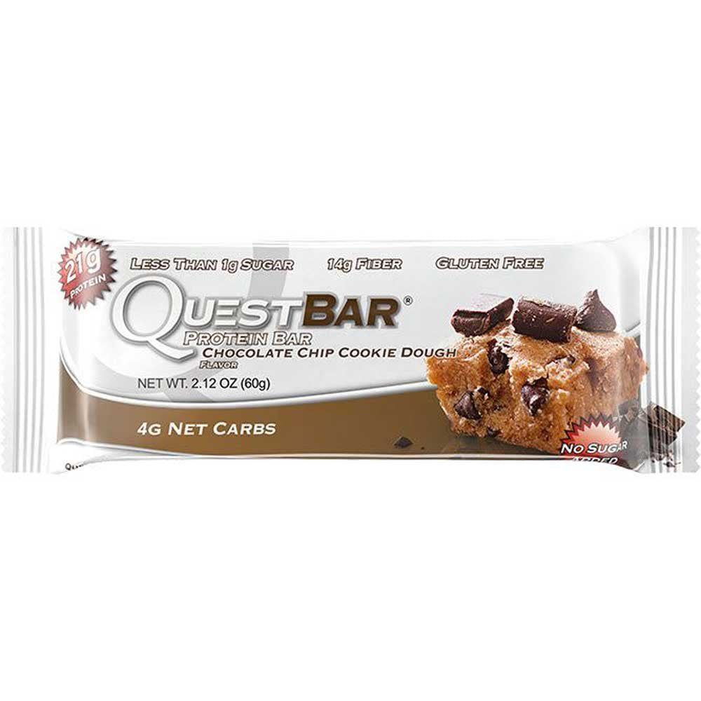 Chocolate Chip Cookie Dough Protein Bars