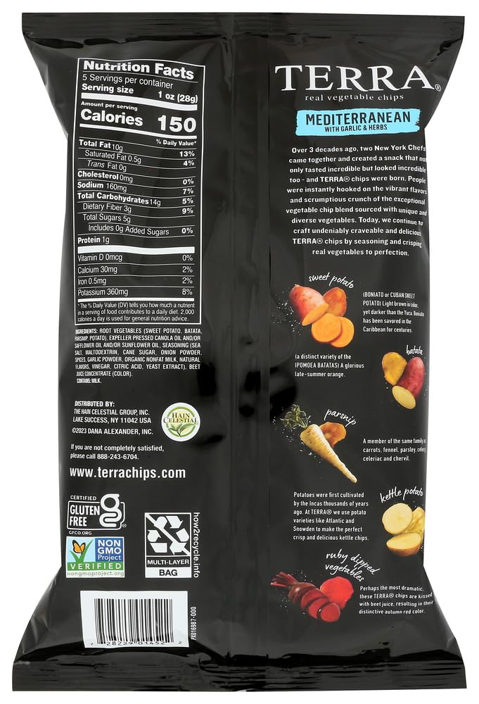 Mediterranean Root Vegetable Chips