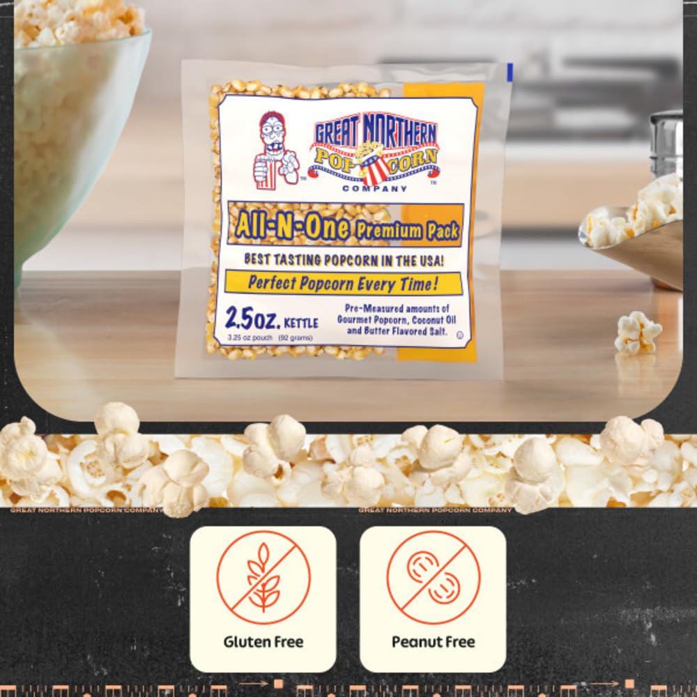 Movie Theater Popcorn Portion Packs