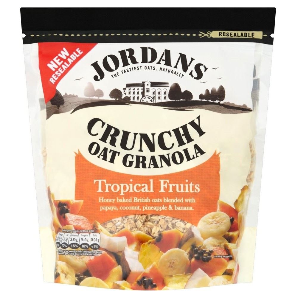 Tropical Fruit Crunchy Oat Granola