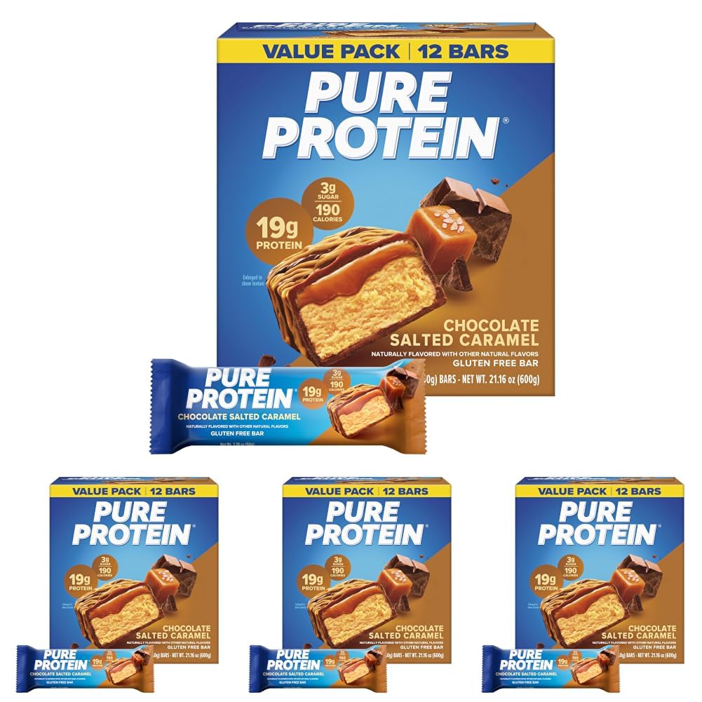 Low-Sugar High-Protein Bar Variety