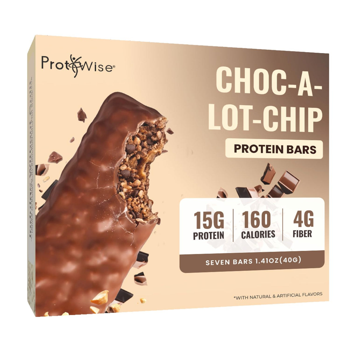 Chocolate-Flavored Protein Bar Variety