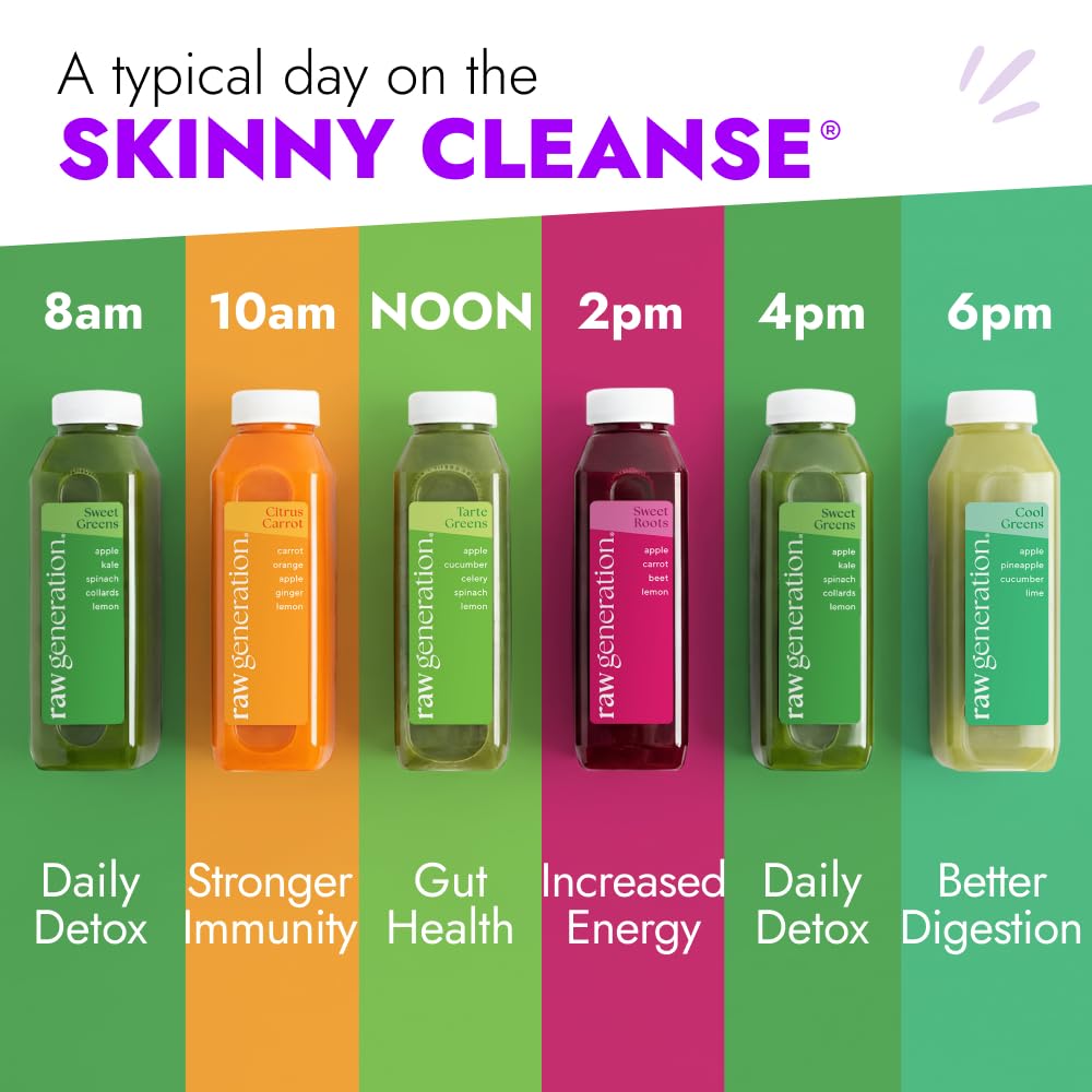 Plant-Based Cold-Pressed Juice Variety