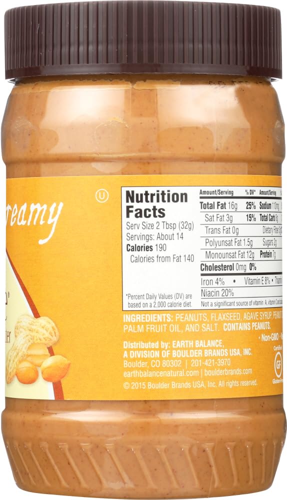 Creamy Peanut Butter with Flaxseed Case