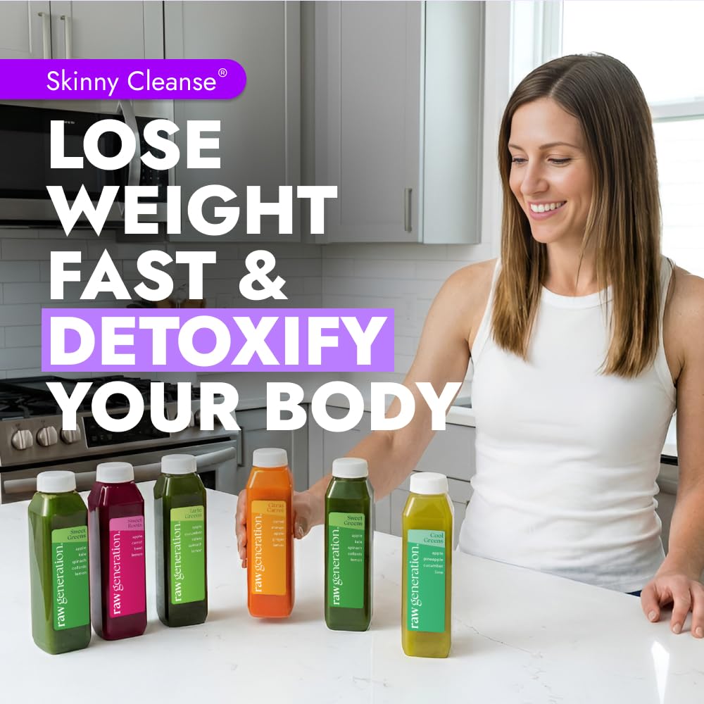 Plant-Based Cold-Pressed Juice Variety