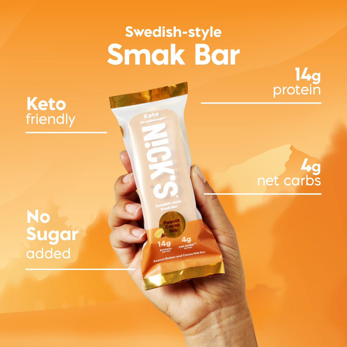 Peanut Cacao Protein Snack Bars