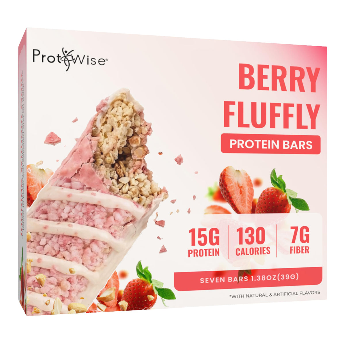 Fruit-Flavored Protein Bar Variety