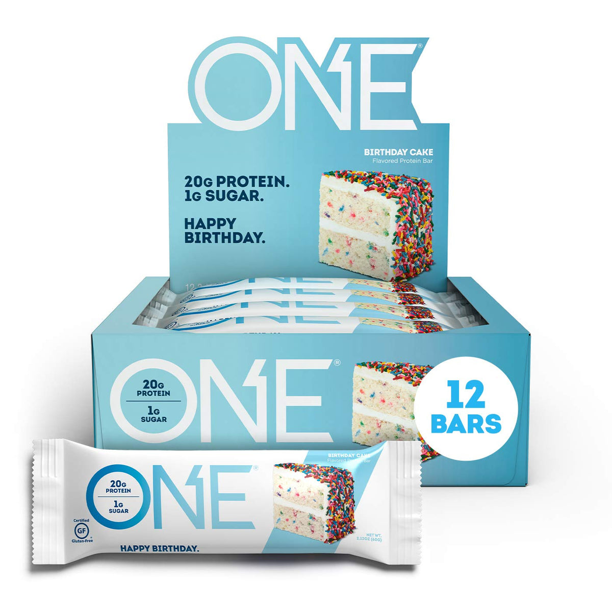Birthday Cake Protein Bars