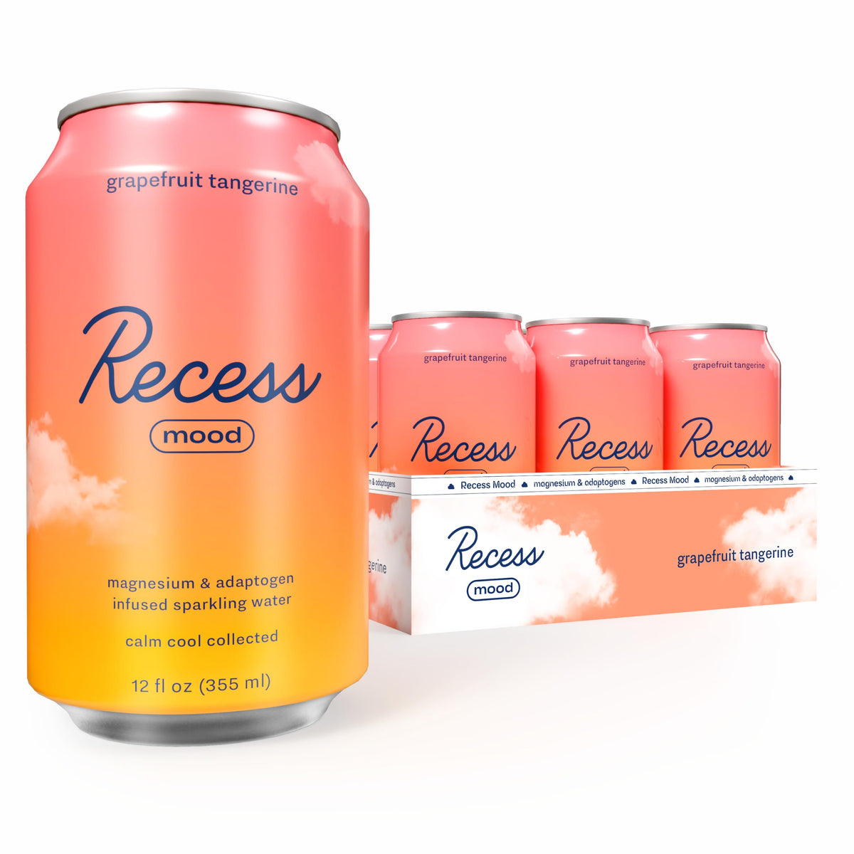 Magnesium and Adaptogen Sparkling Drinks