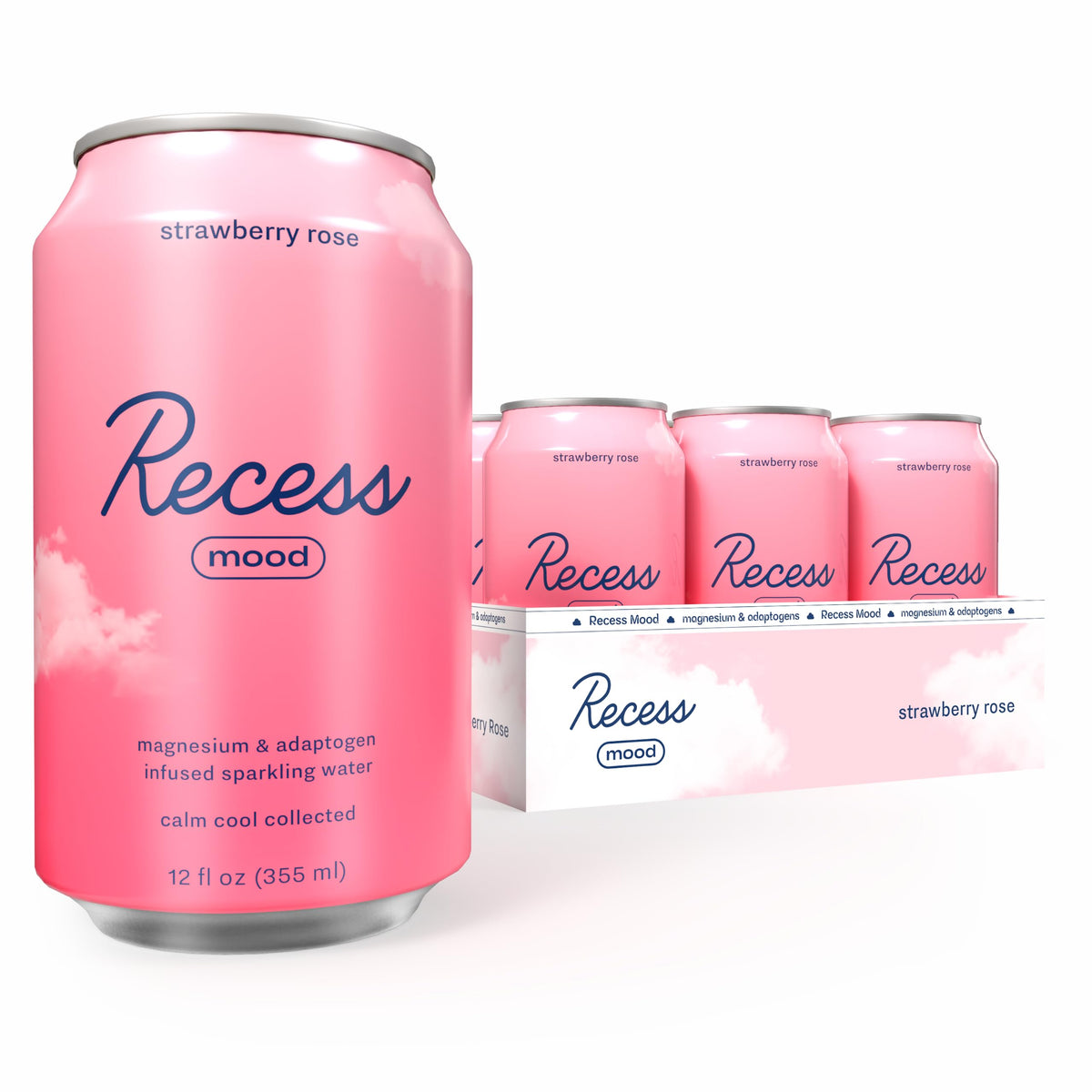 Magnesium and Adaptogen Sparkling Drinks