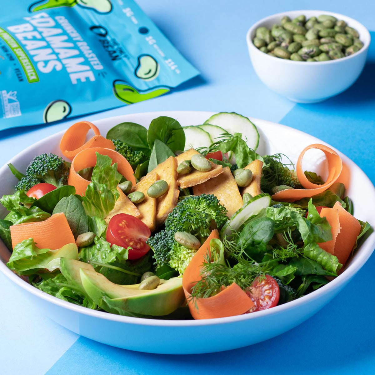 Dry-Roasted Edamame Protein Snacks