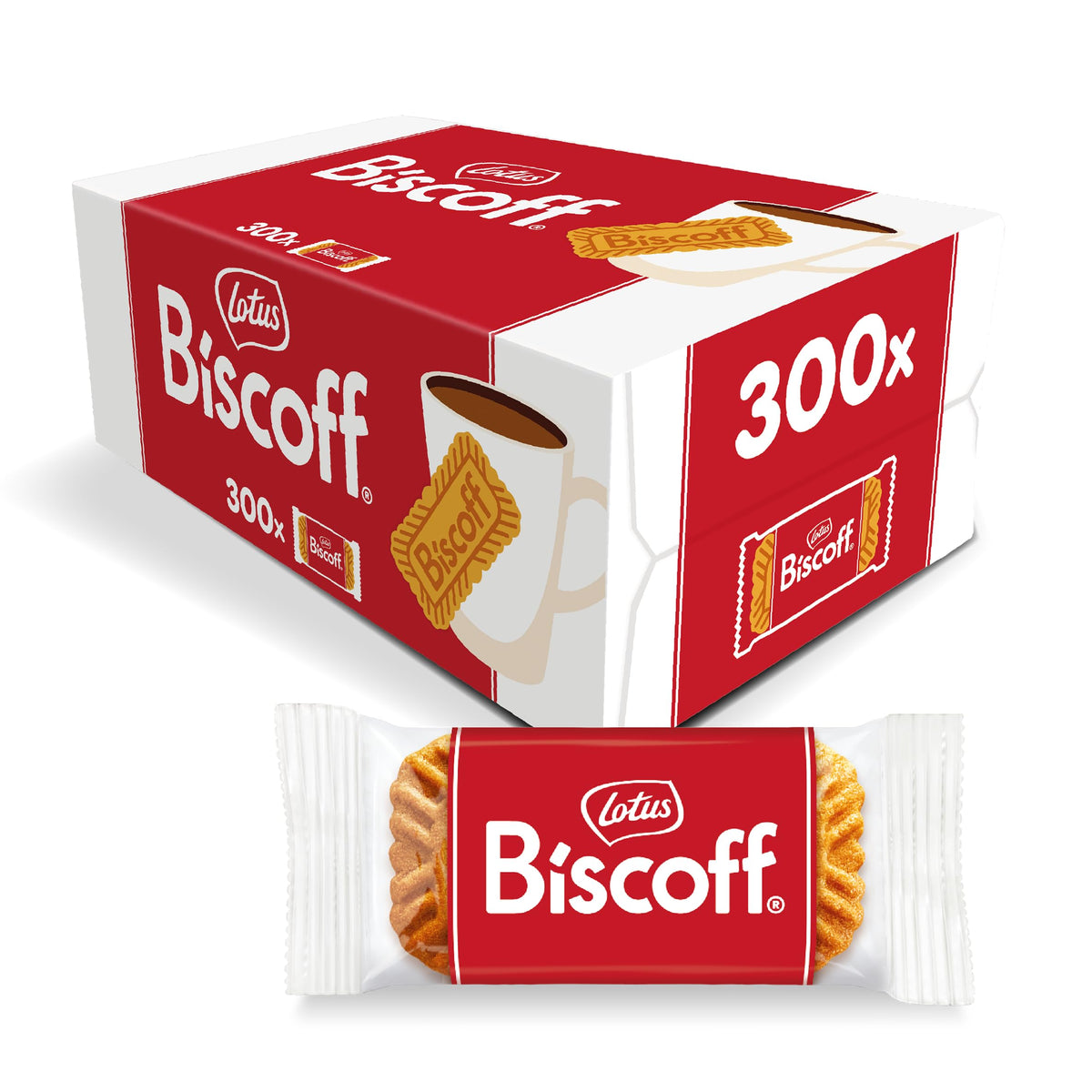 Individually Wrapped Caramelized Biscuits