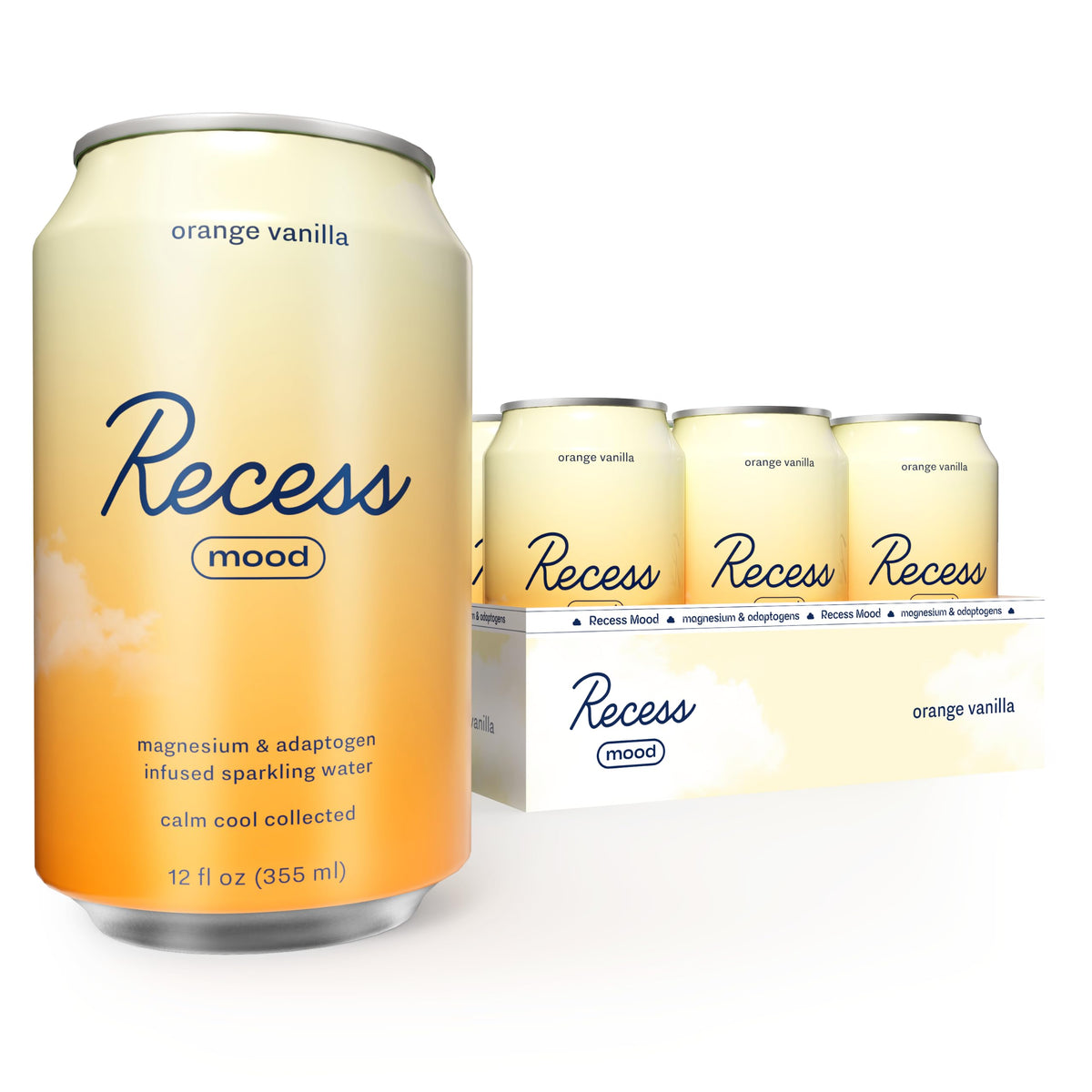 Magnesium and Adaptogen Sparkling Drinks