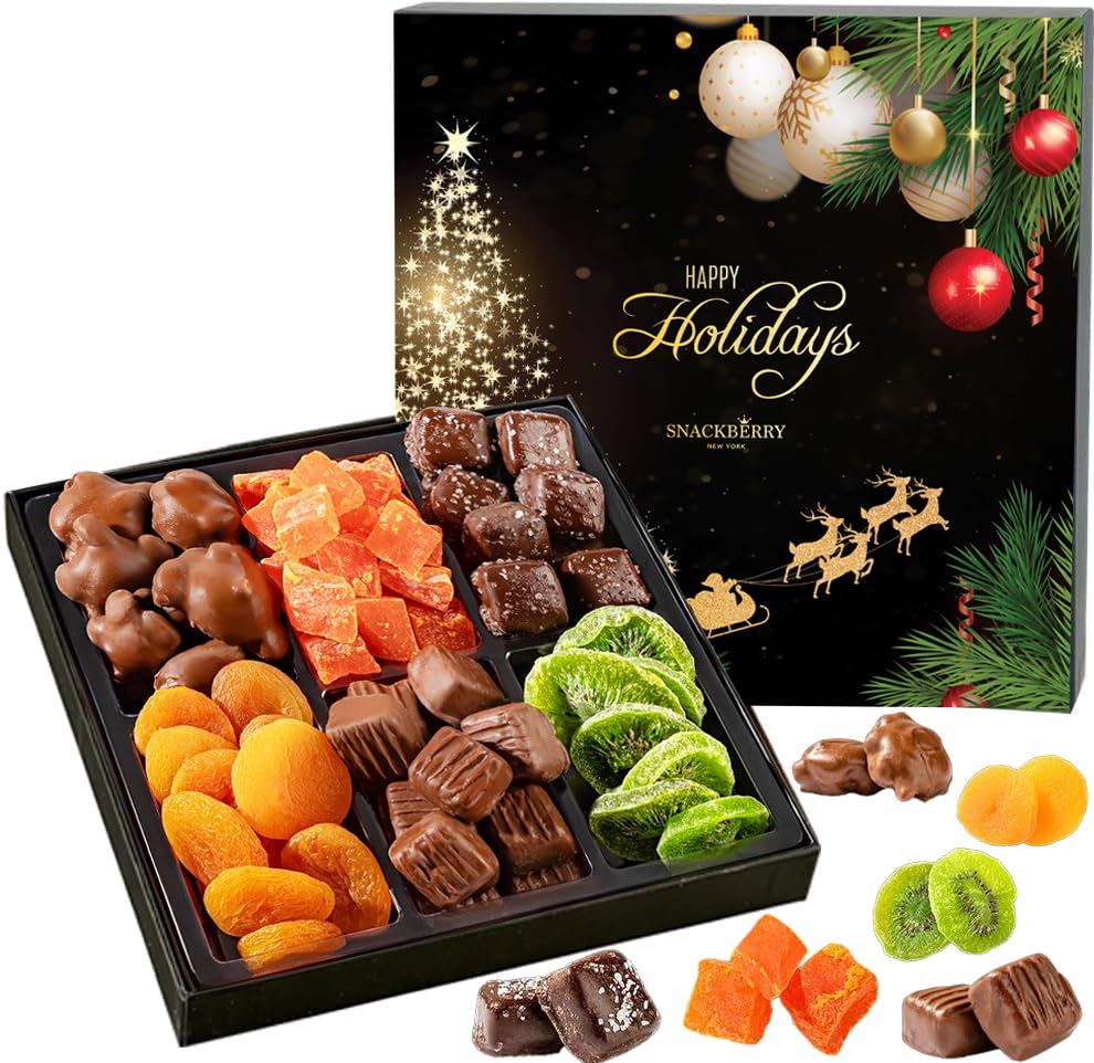 Dried Fruit and Chocolate Gift Box