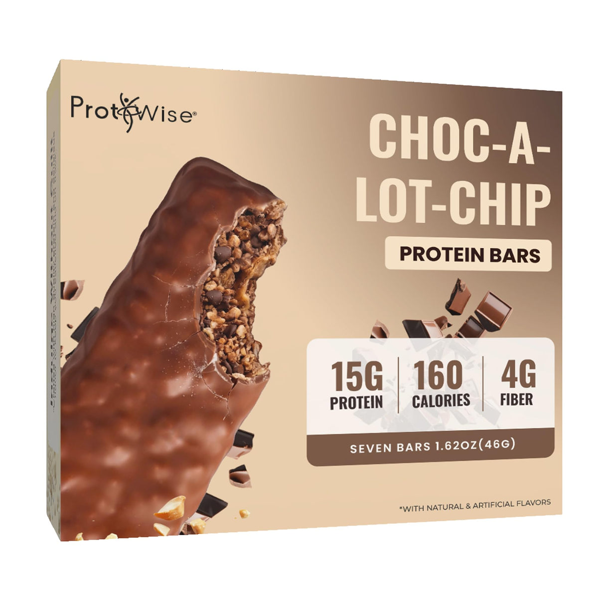 Chocolate-Flavored Protein Bar Variety