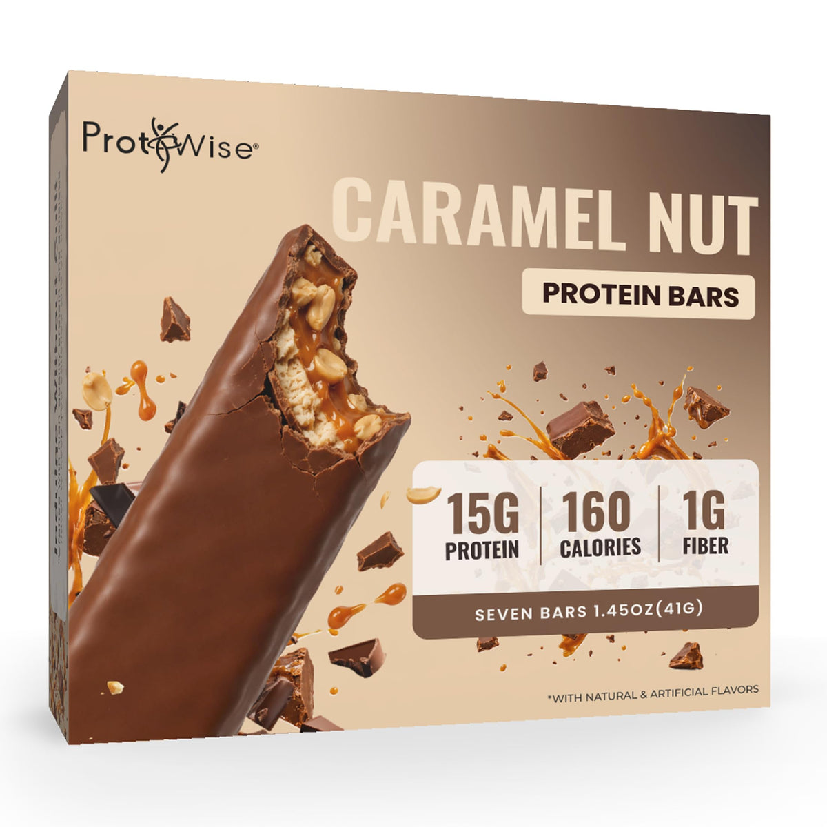 Nut-Based Protein Bar Variety