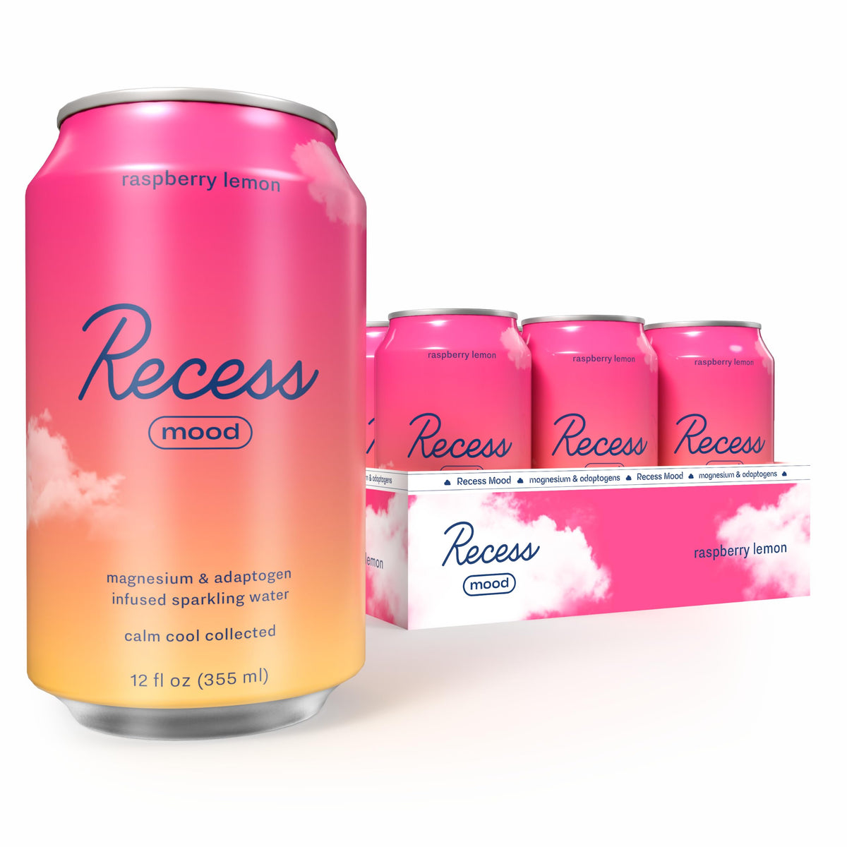 Magnesium and Adaptogen Sparkling Drinks