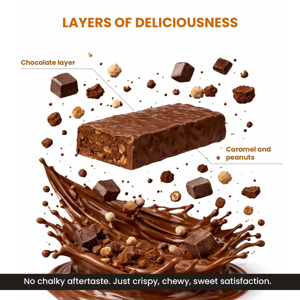 Chocolate-Flavored Protein Bar Variety