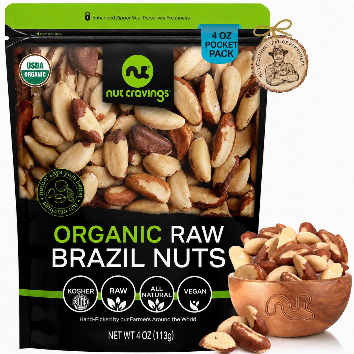 Raw Unsalted Brazil Nuts