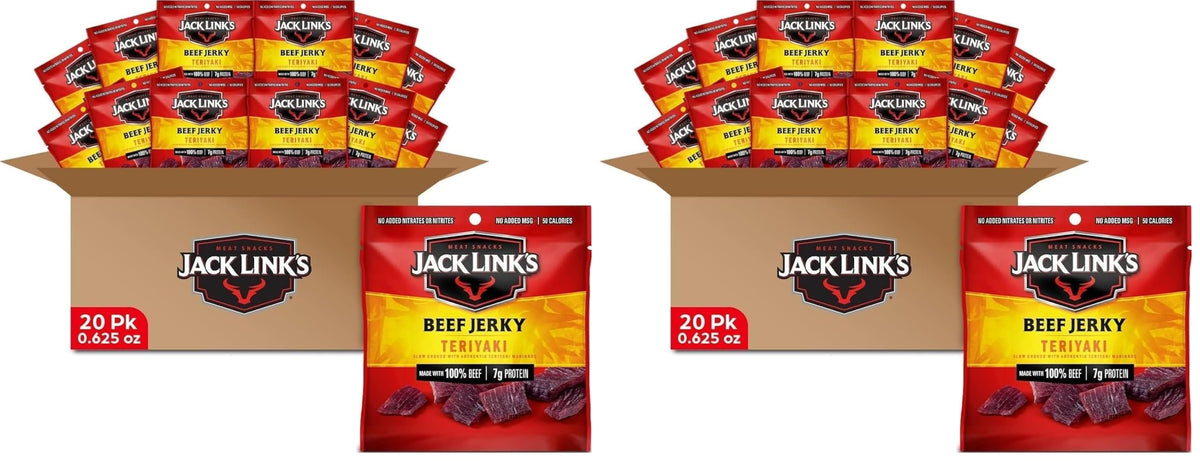 Teriyaki Beef Jerky Snack Packs