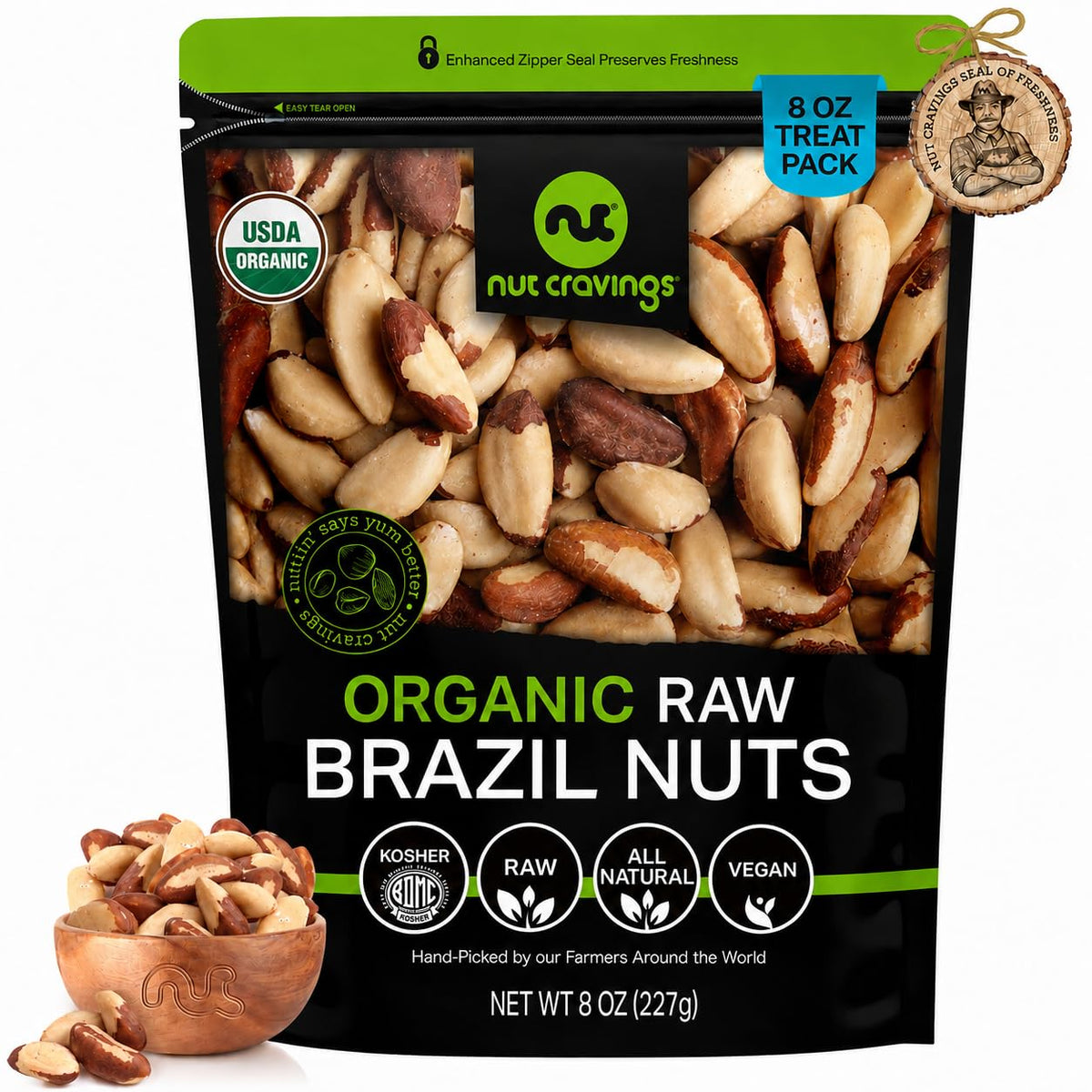Raw Unsalted Brazil Nuts