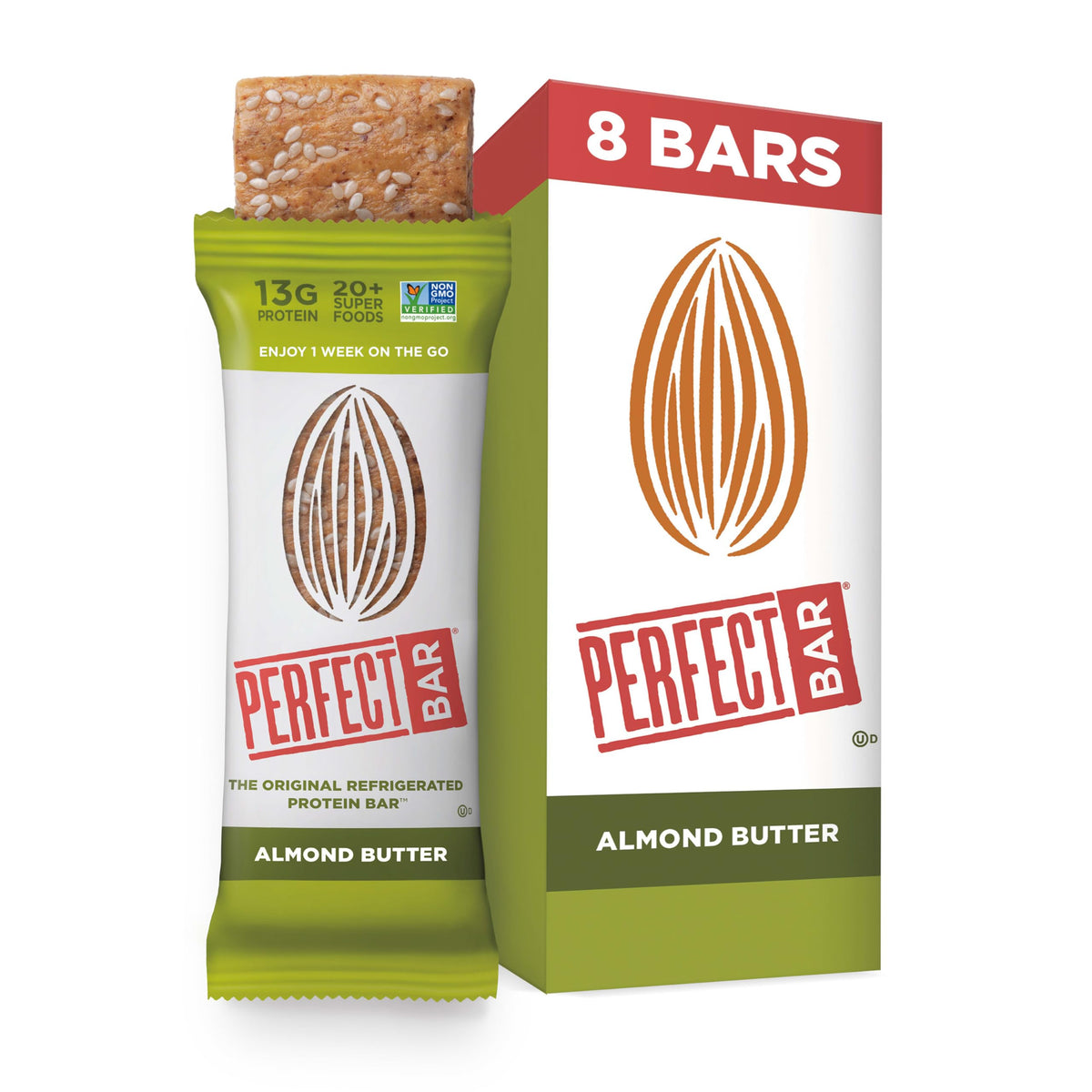 Refrigerated Almond Butter Protein Bars