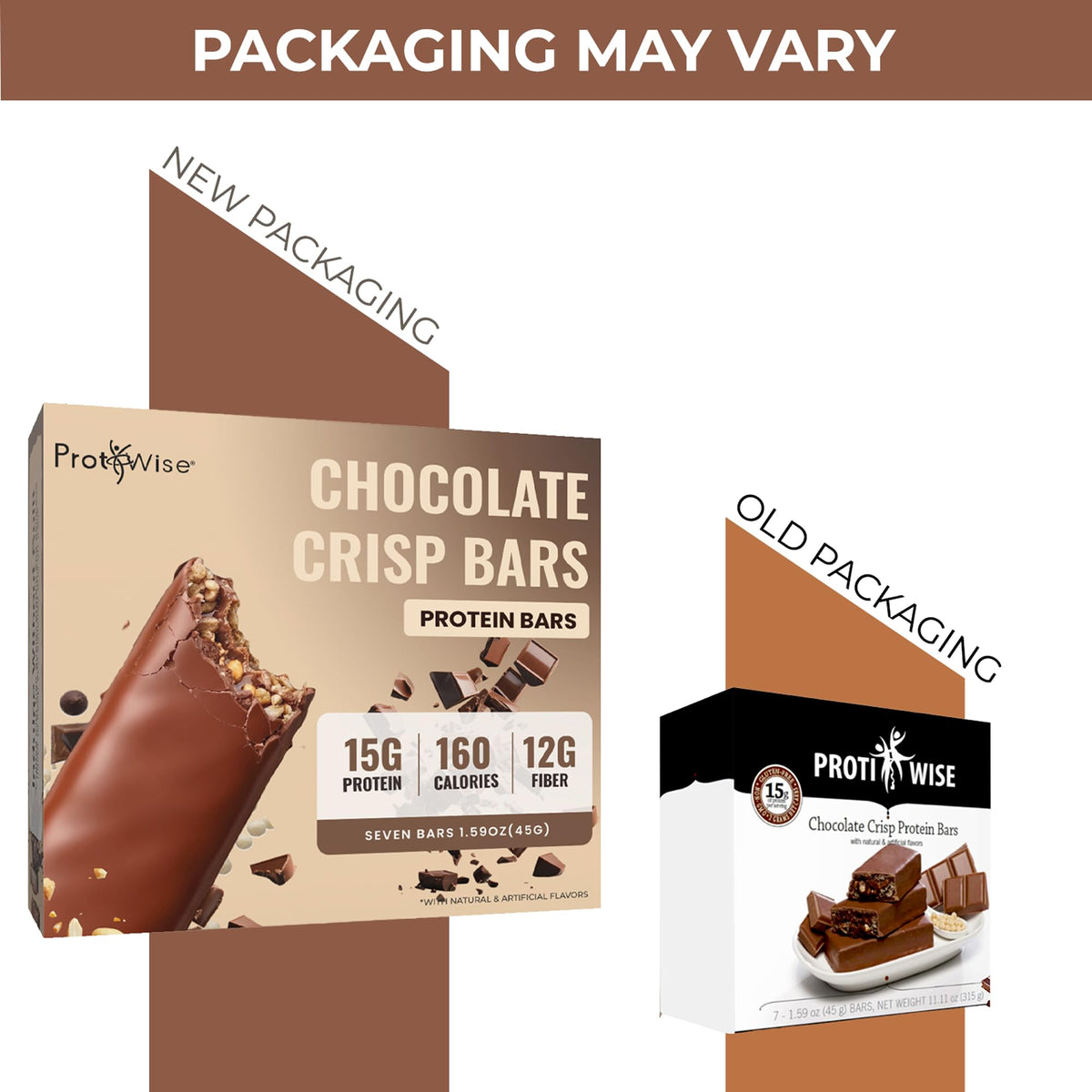 Chocolate-Flavored Protein Bar Variety