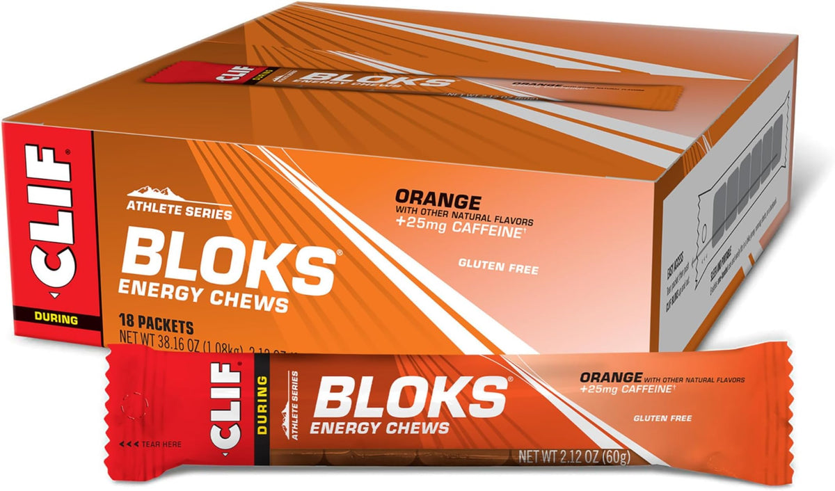 Orange Caffeinated Energy Chews