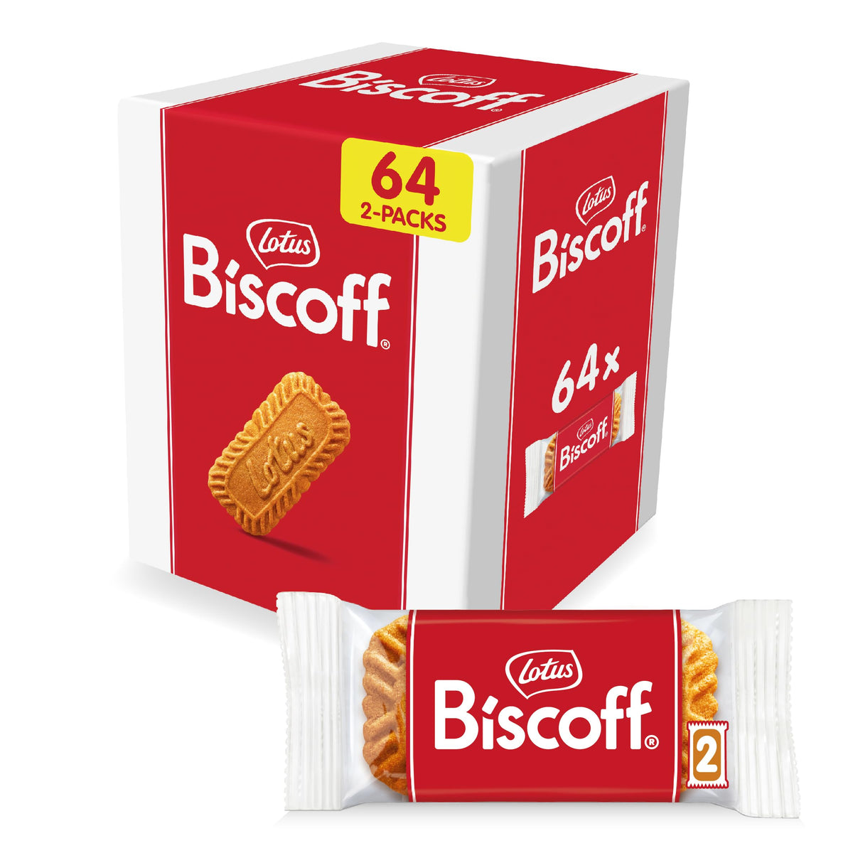 Individually Wrapped Caramelized Biscuits