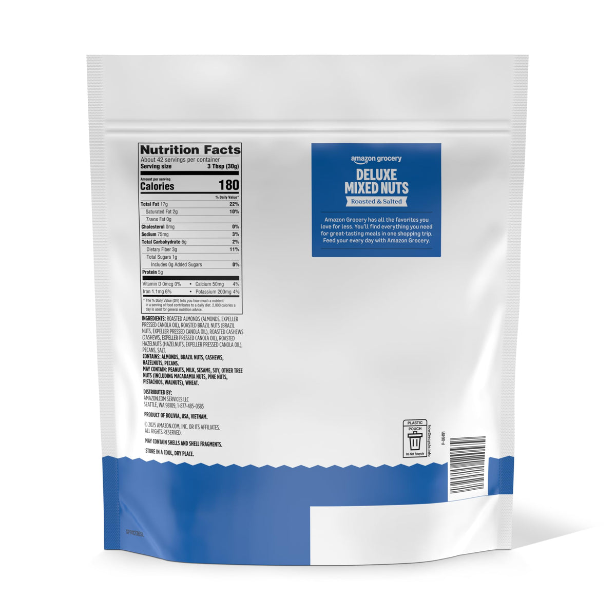Roasted and Salted Deluxe Mixed Nuts