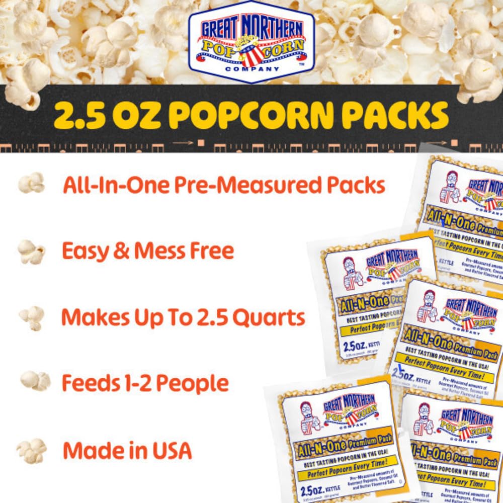 Movie Theater Popcorn Portion Packs