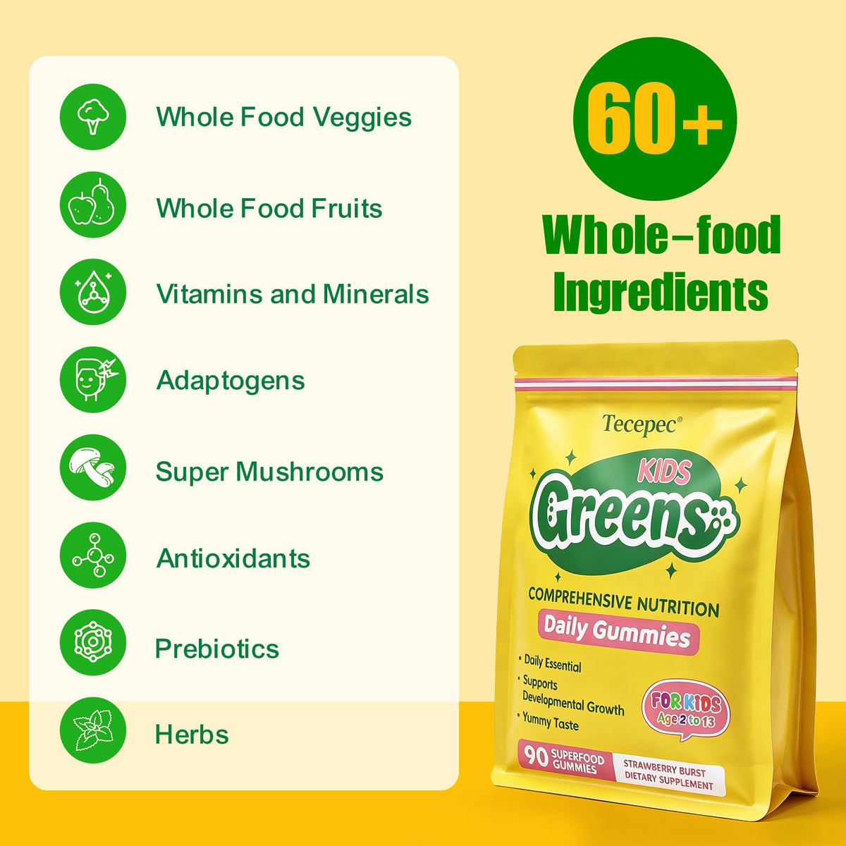 Kids Green Daily Gummies
