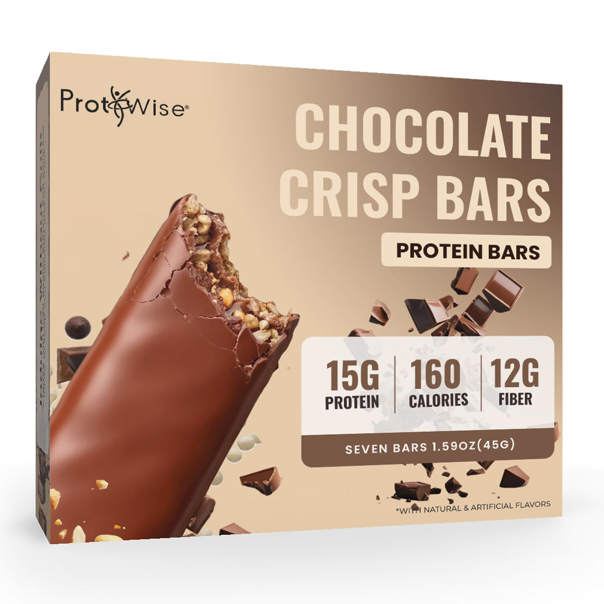 Chocolate-Flavored Protein Bar Variety