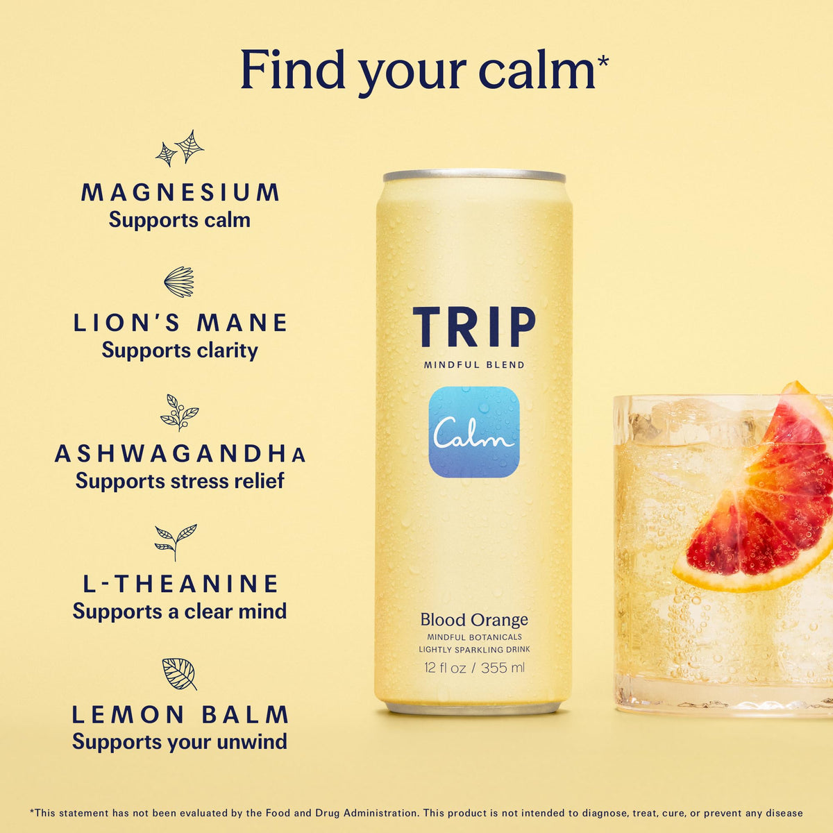 Lightly Sparkling Botanical Drinks