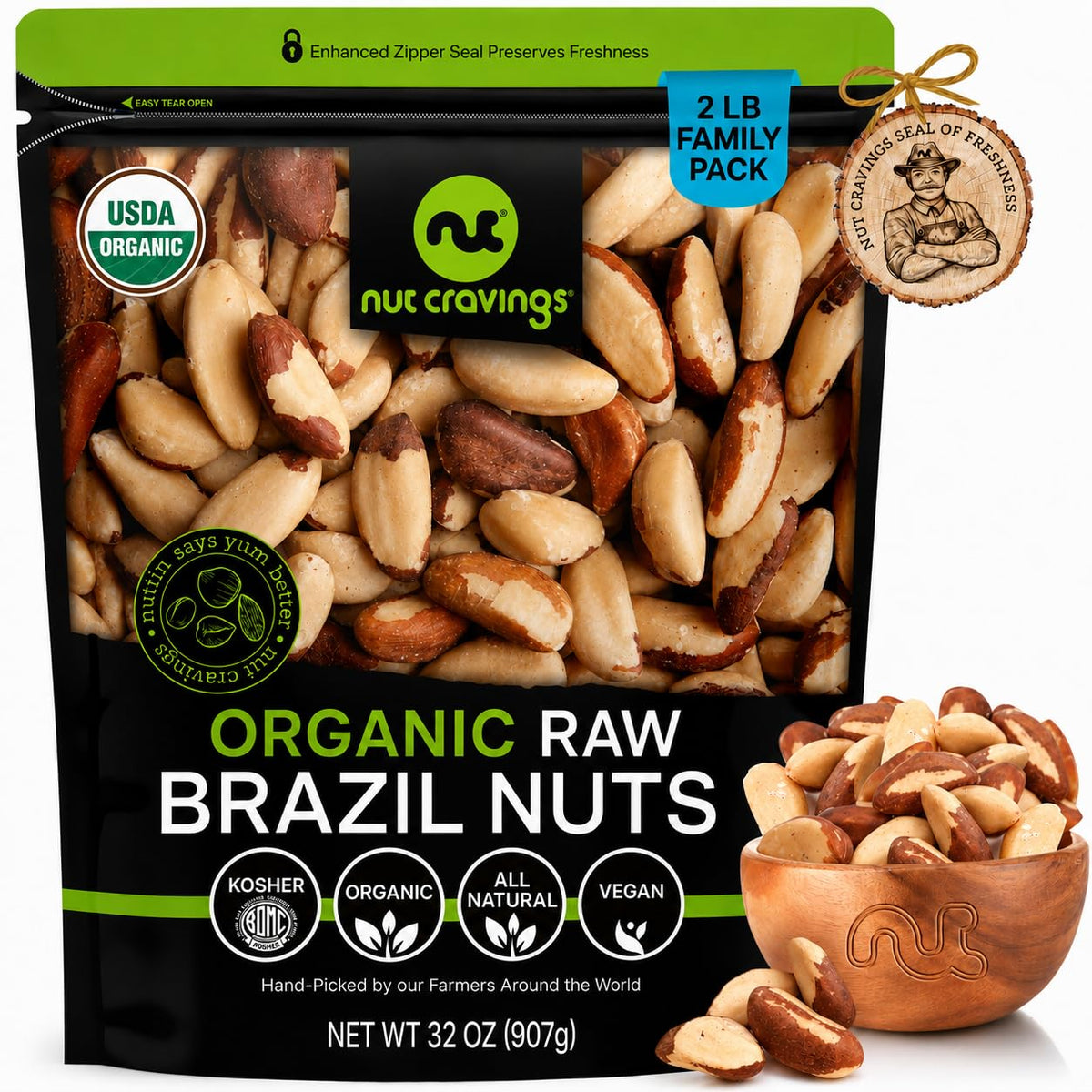 Raw Unsalted Brazil Nuts