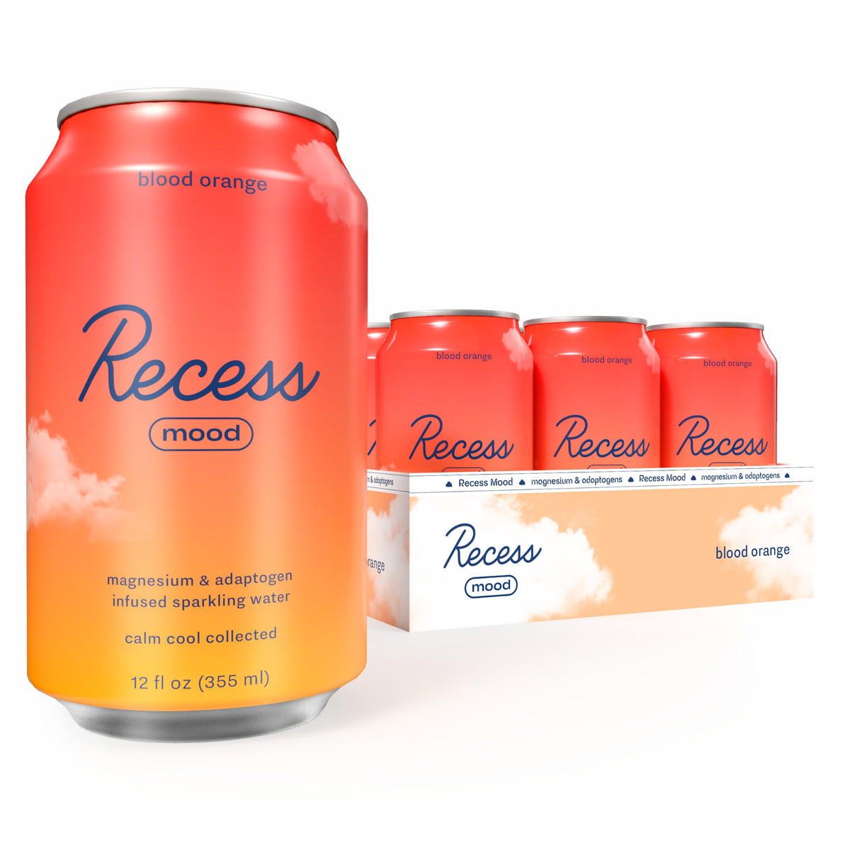 Magnesium and Adaptogen Sparkling Drinks