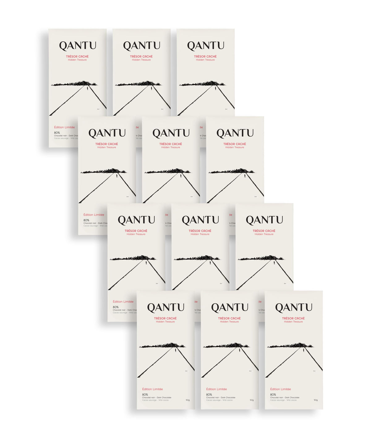 80% Cacao Dark Chocolate Bar