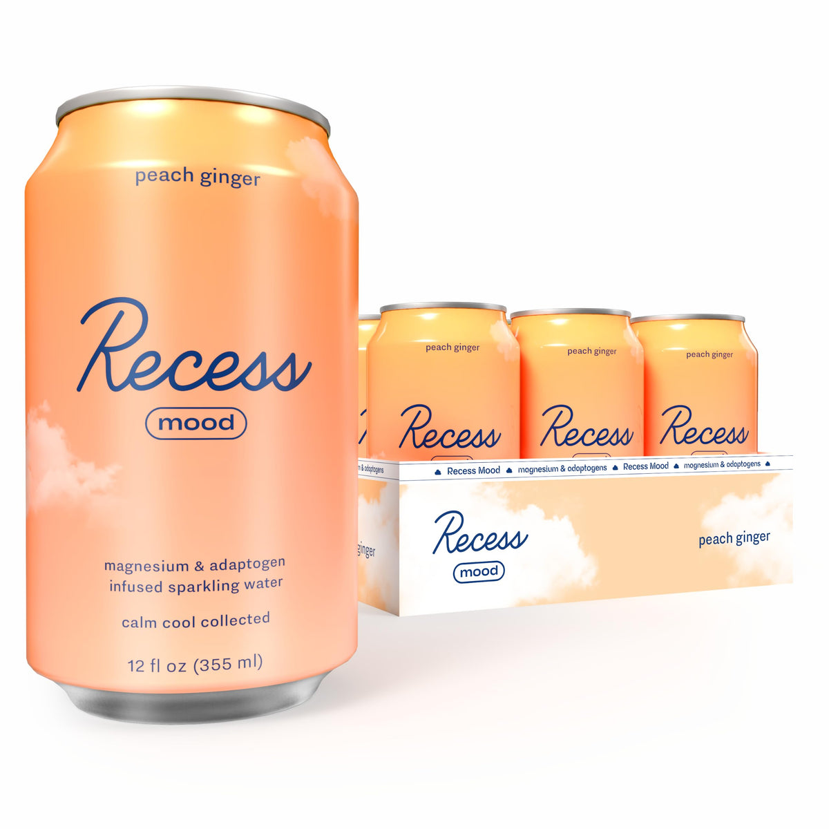 Magnesium and Adaptogen Sparkling Drinks