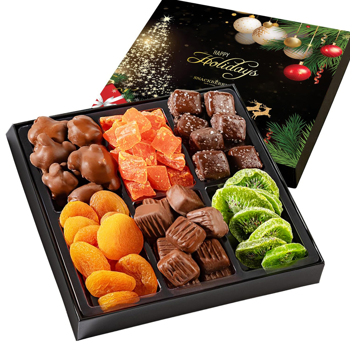 Dried Fruit and Chocolate Gift Box