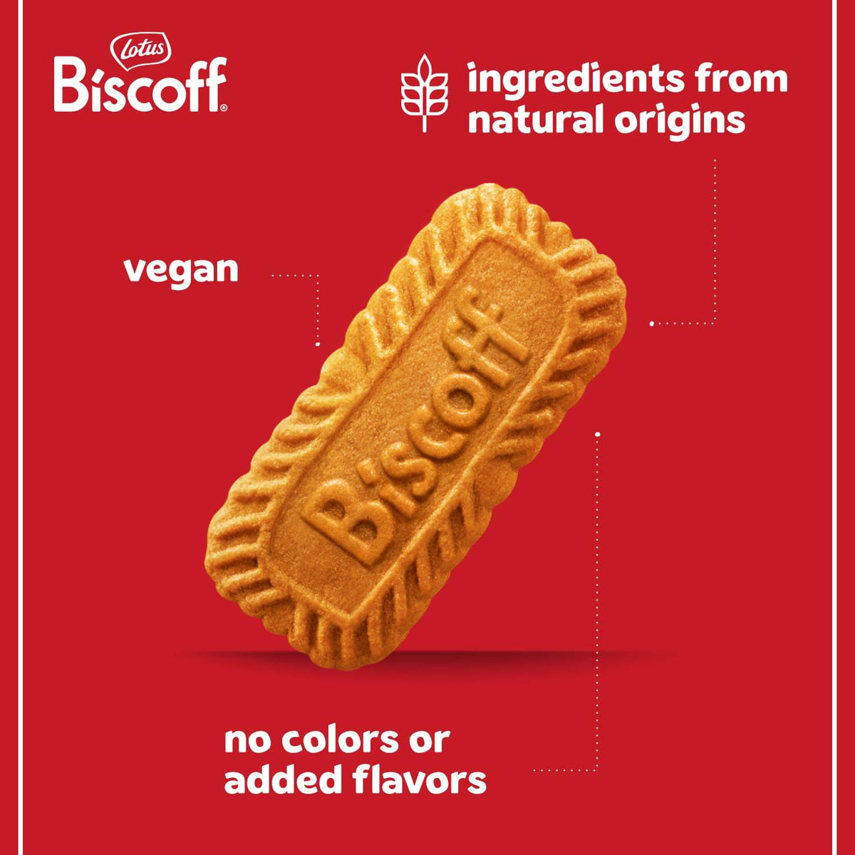Individually Wrapped Caramelized Biscuits
