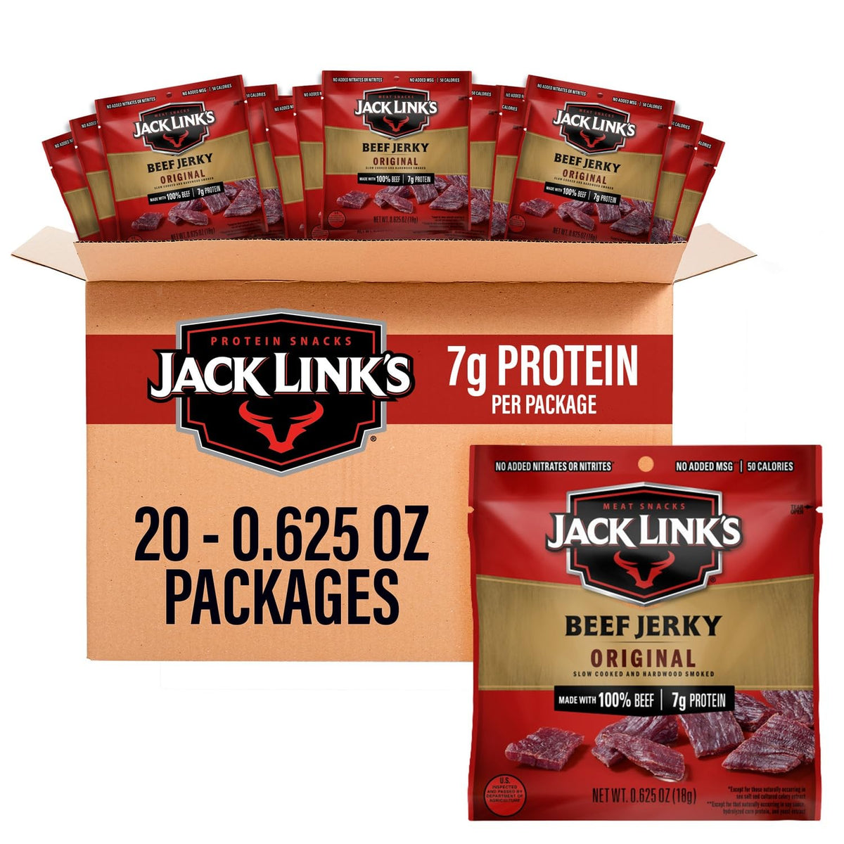 Teriyaki Beef Jerky Snack Packs