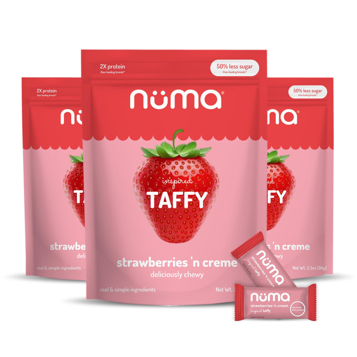 Reduced-Sugar Nutrient Chews